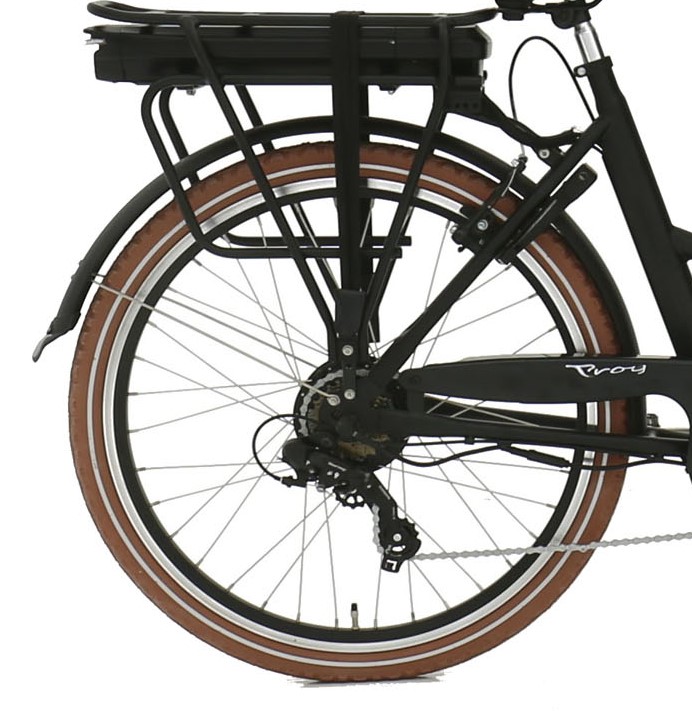 Triporteur électrique Troy avec bac en bois 4 places